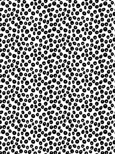 'Parade Dots' Wallpaper by Barbie™ - Black