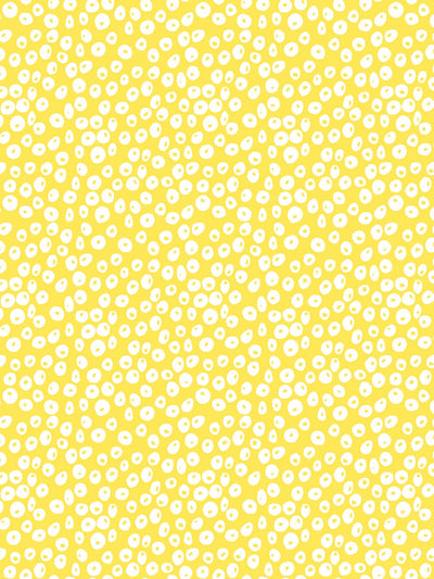 'Parade Dots' Wallpaper by Barbie™ - Daffodil