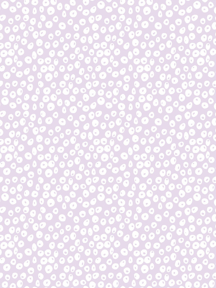 'Parade Dots' Wallpaper by Barbie™ - Lavender