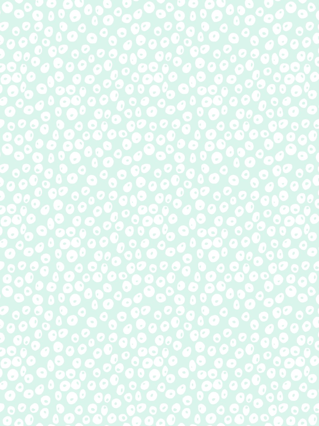 'Parade Dots' Wallpaper by Barbie™ - Robin's Egg