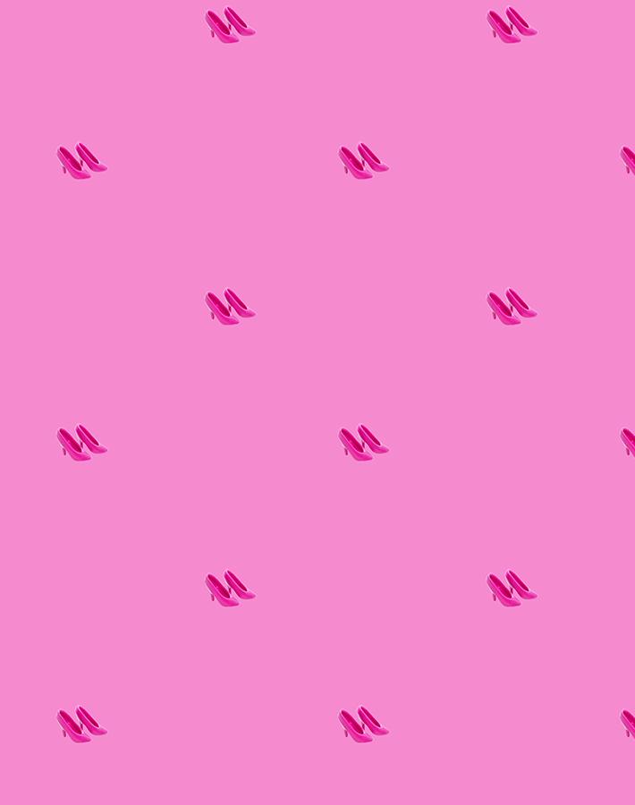 pink pumps wallpaper by barbie hot pink