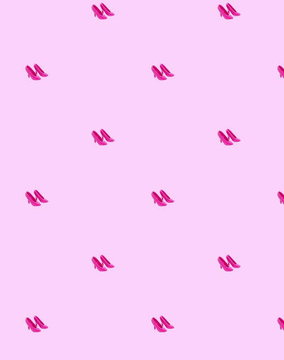 'Pink Pumps' Wallpaper by Barbie™ - Lavender