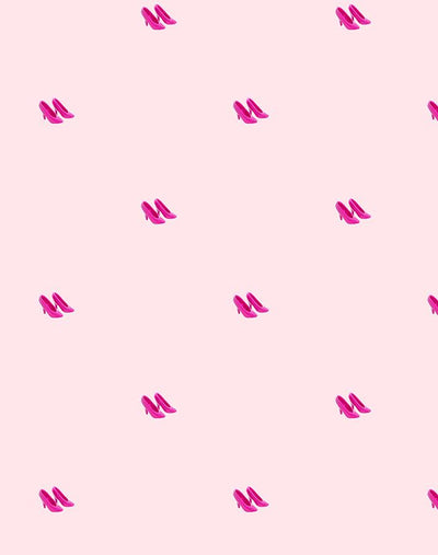 pink pumps wallpaper by barbie light pink