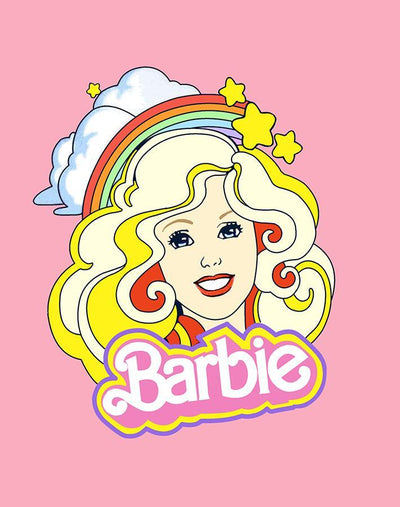 'Rainbow Barbie™' Wallpaper by Barbie™ - Bubblegum