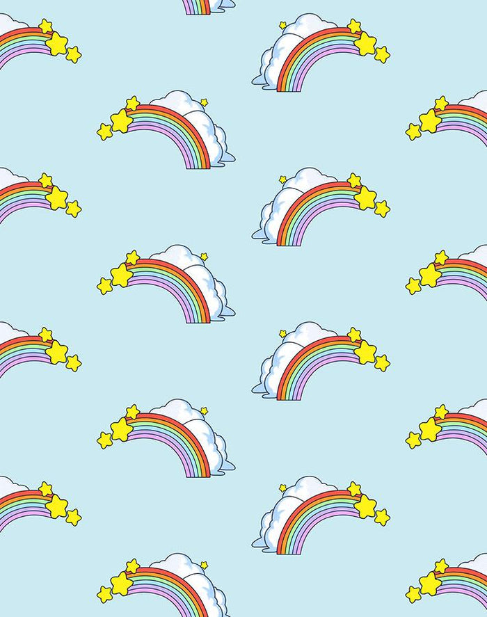'Rainbows' Wallpaper by Barbie™ - Sky