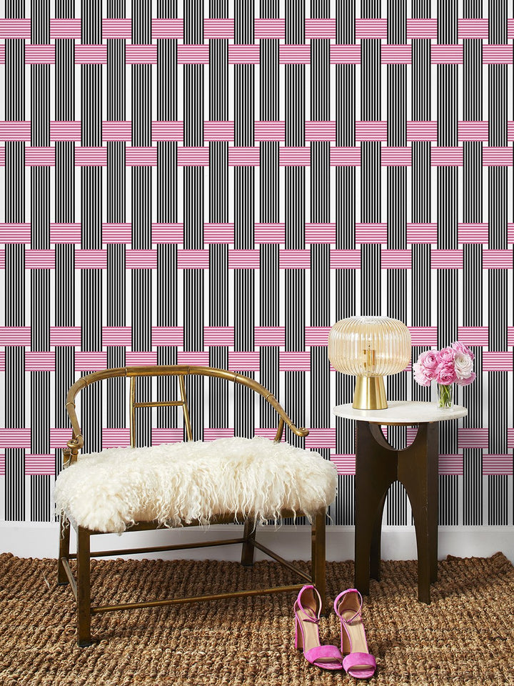 roman-holiday-woven-wallpaper-by-barbie-berry-black