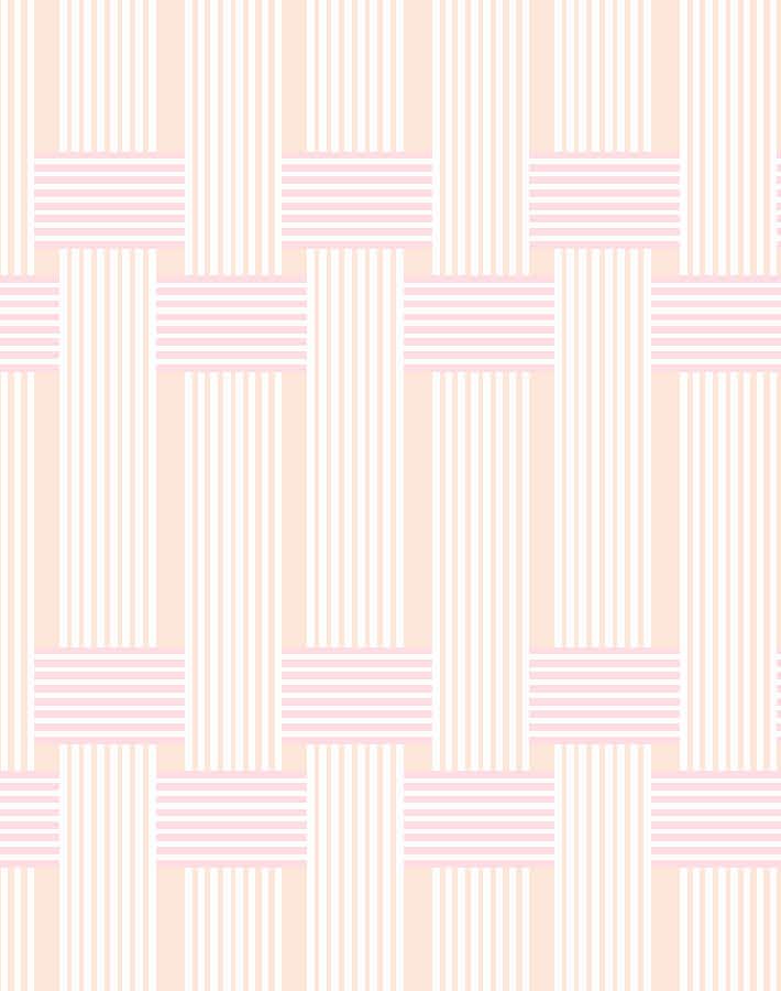 roman holiday woven wallpaper by barbie peach