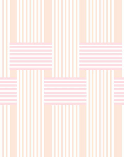 roman holiday woven wallpaper by barbie peach