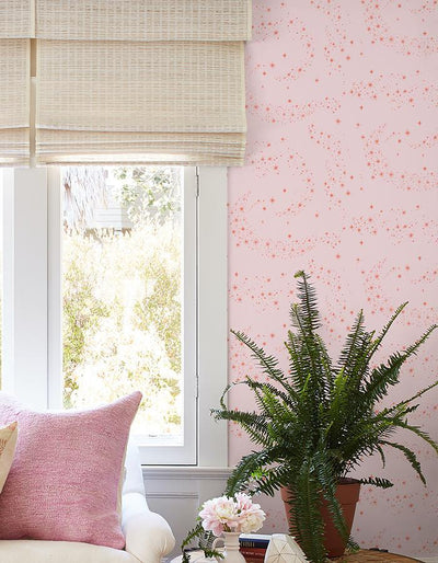 stardust wallpaper by barbie watermelon pink