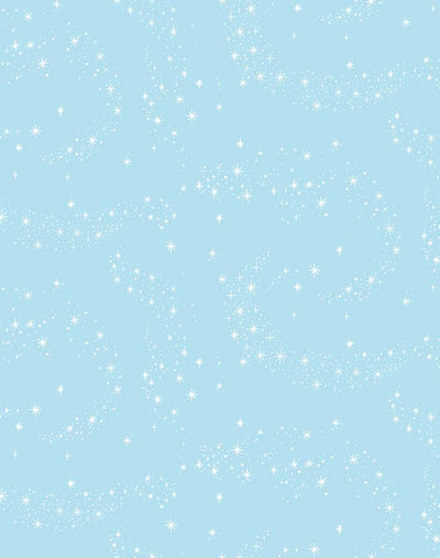 'Stardust' Wallpaper by Barbie™ - Baby Blue