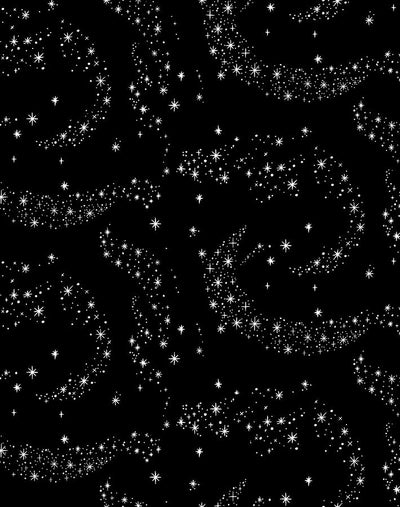 'Stardust' Wallpaper by Barbie™ - Black