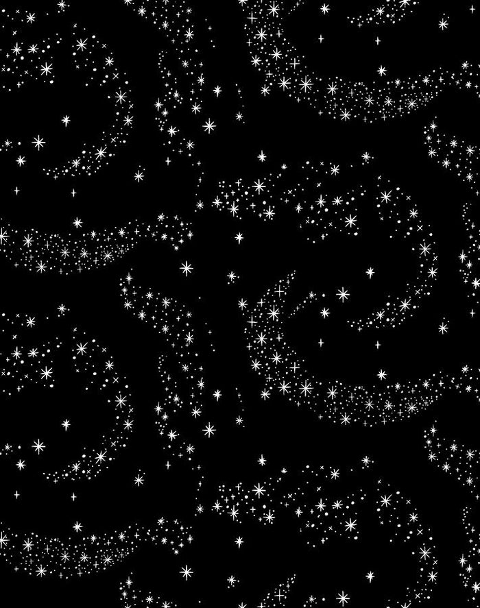 'Stardust' Wallpaper by Barbie™ - Black