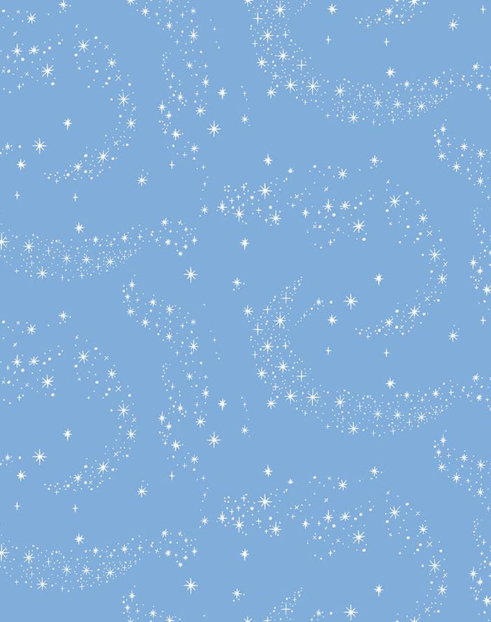 'Stardust' Wallpaper by Barbie™ - Denim