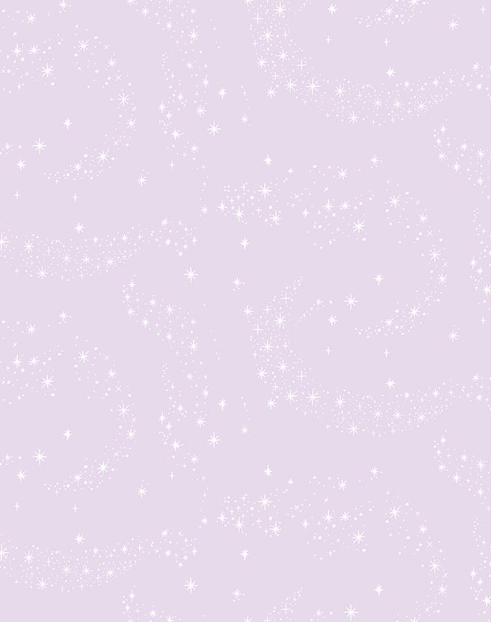 'Stardust' Wallpaper by Barbie™ - Lavender