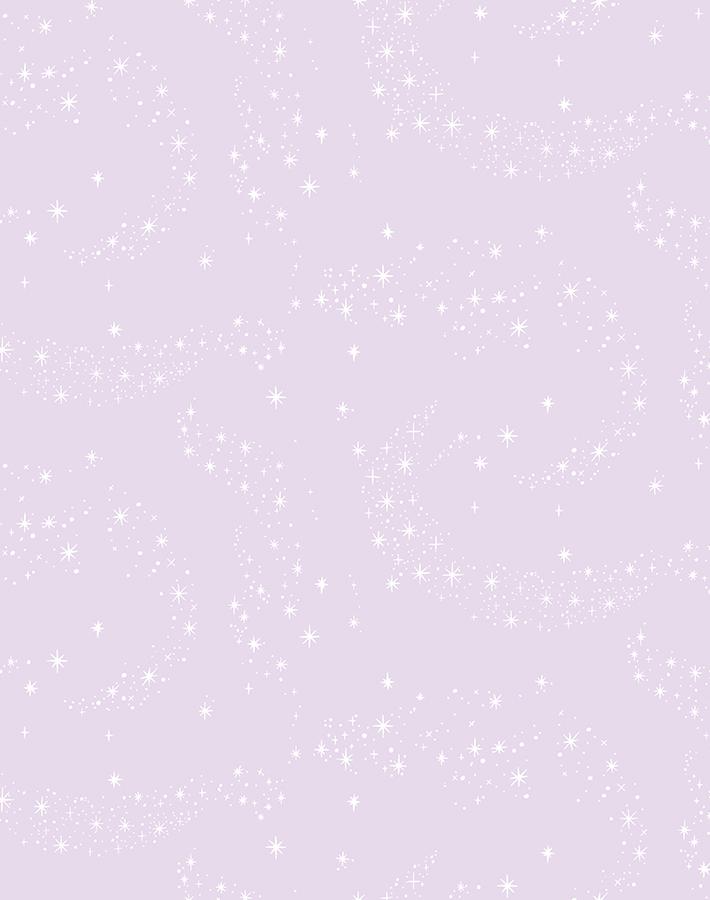 'Stardust' Wallpaper by Barbie™ - Lavender