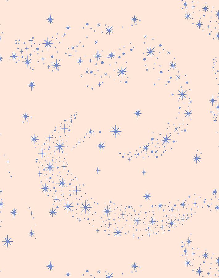 'Stardust' Wallpaper by Barbie™ - Violet Peach