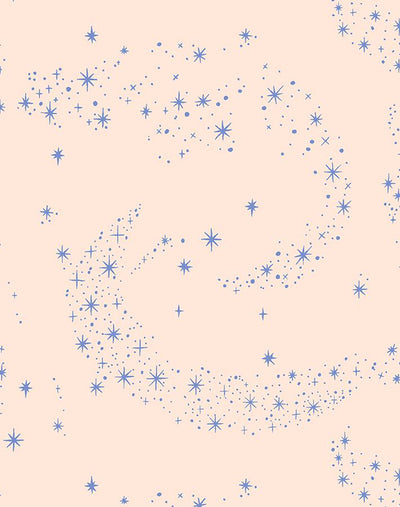 'Stardust' Wallpaper by Barbie™ - Violet Peach