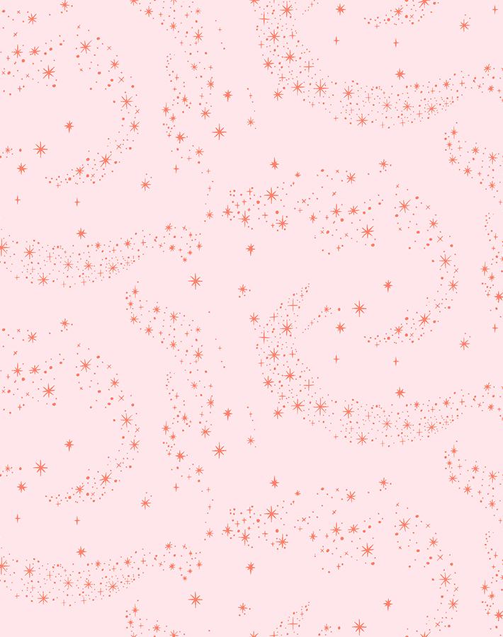 'Stardust' Wallpaper by Barbie™ - Watermelon Pink