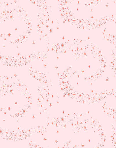 'Stardust' Wallpaper by Barbie™ - Watermelon Pink