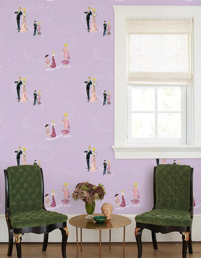 'Starlight Barbie™' Wallpaper by Barbie™ - Lavender