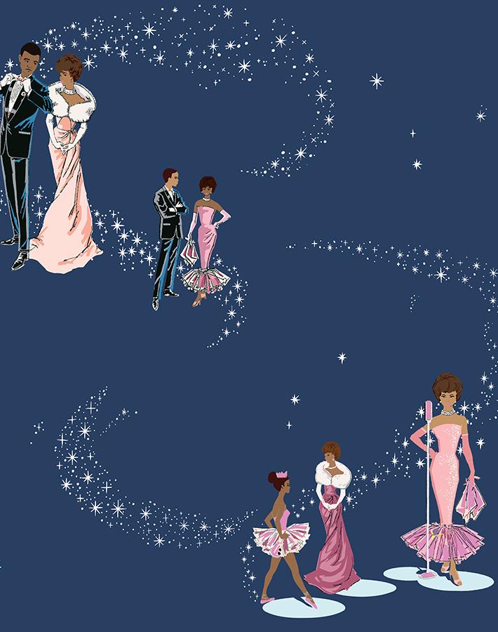 starlight-christie-wallpaper-by-barbie-navy