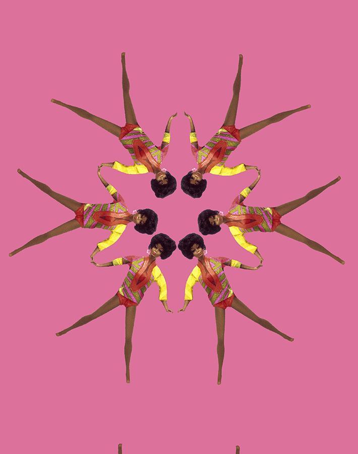 synchronized vintage christie wallpaper by barbie berry