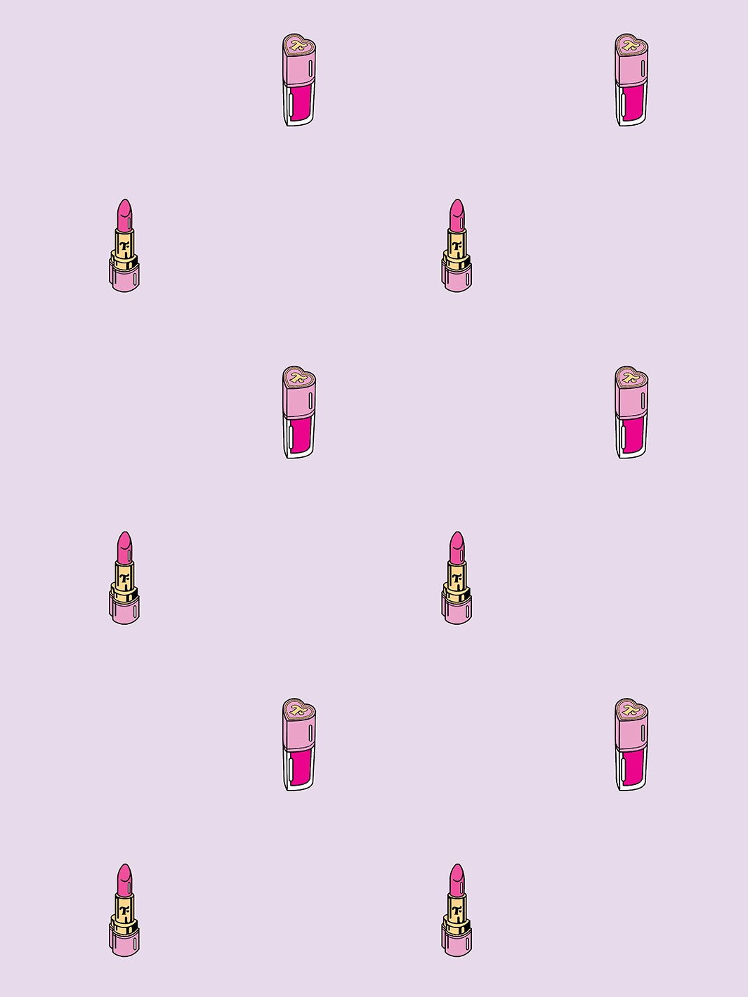 'Trixie Cosmetics' Wallpaper by Trixie Mattel - Lilac