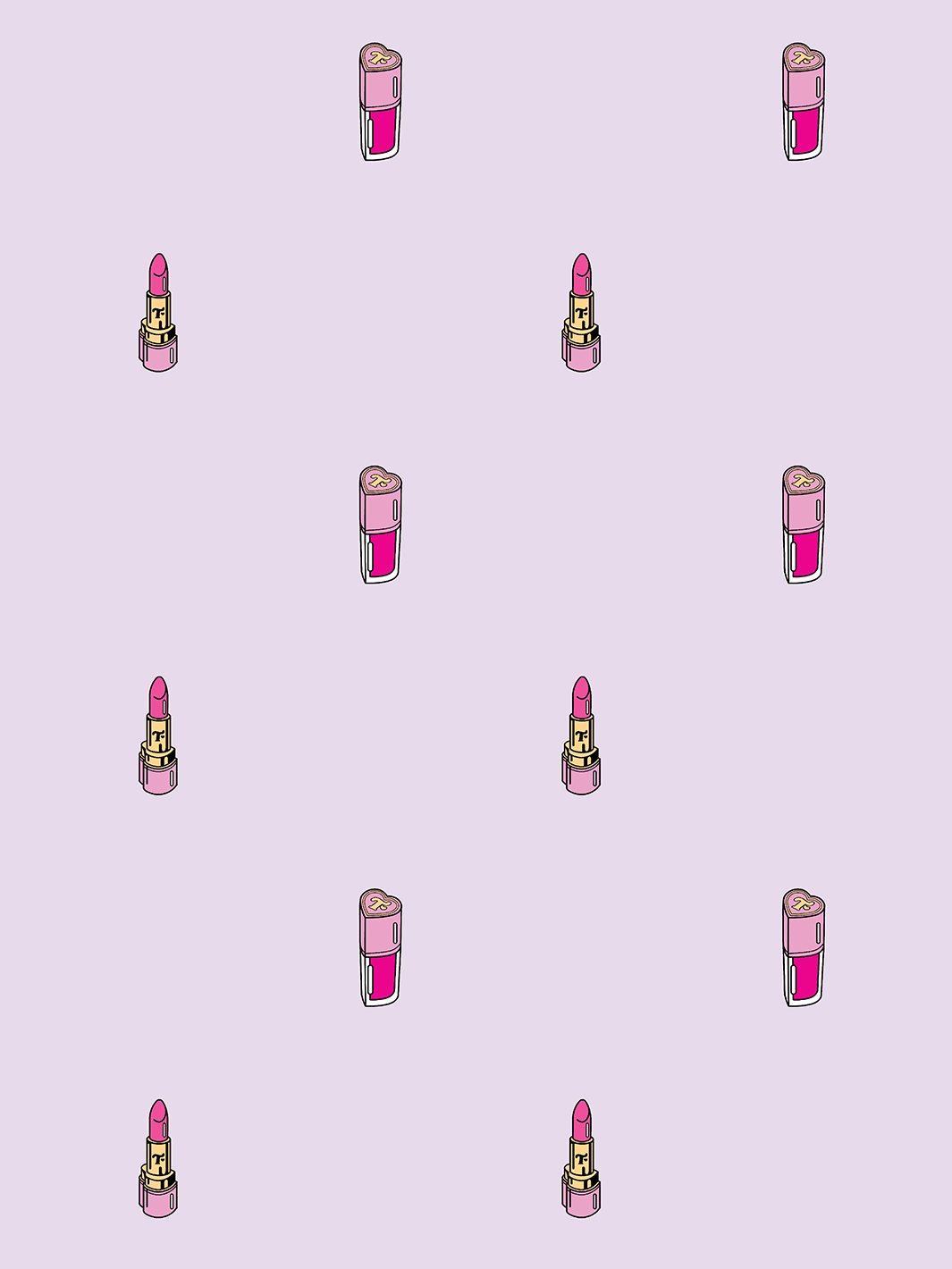 'Trixie Cosmetics' Wallpaper by Trixie Mattel - Lilac