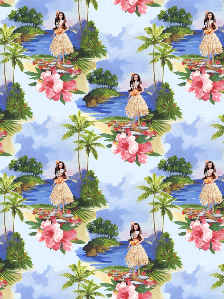tropical-barbie-wallpaper-by-barbie-hula-barbie-multi