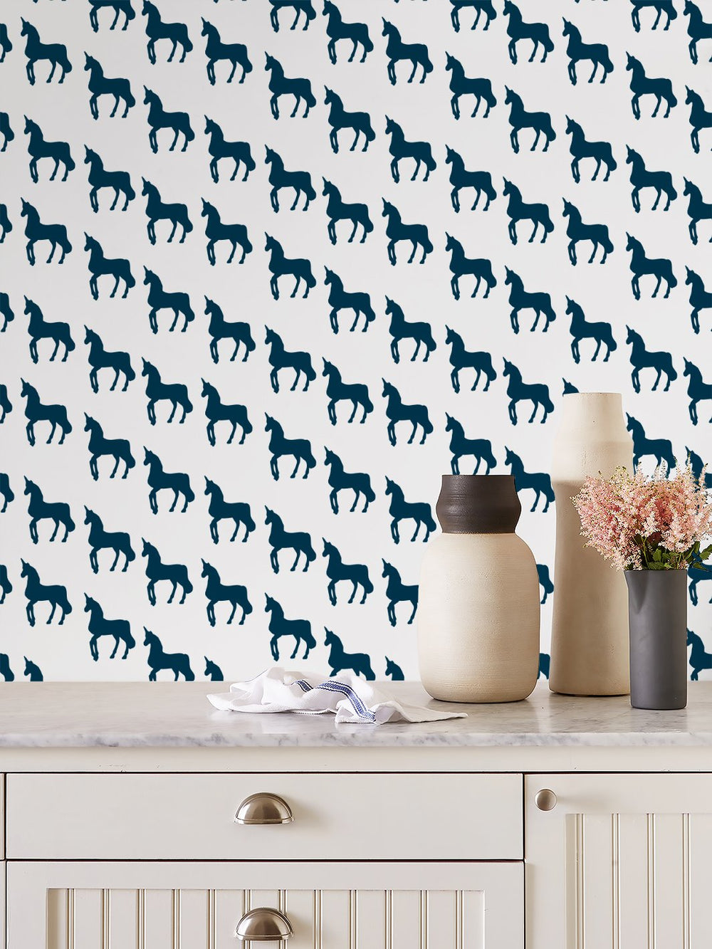 unicorns-wallpaper-by-barbie-navy-on-white