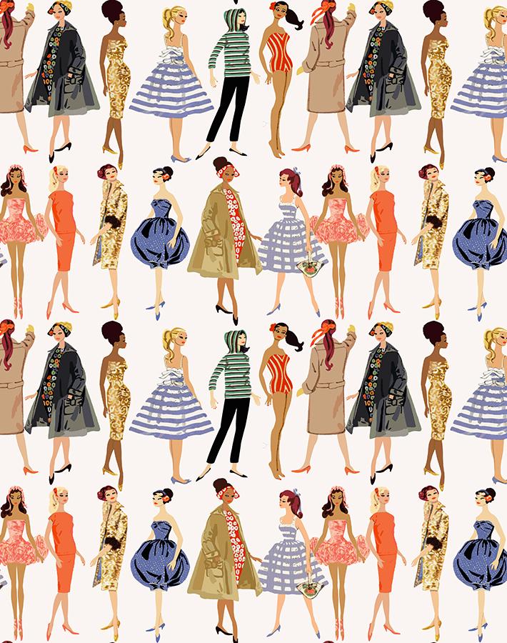 vintage-illustration-wallpaper-by-barbie-cream