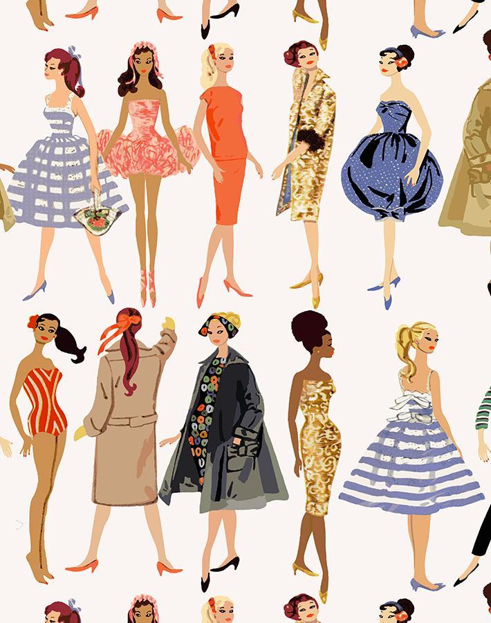 vintage-illustration-wallpaper-by-barbie-cream