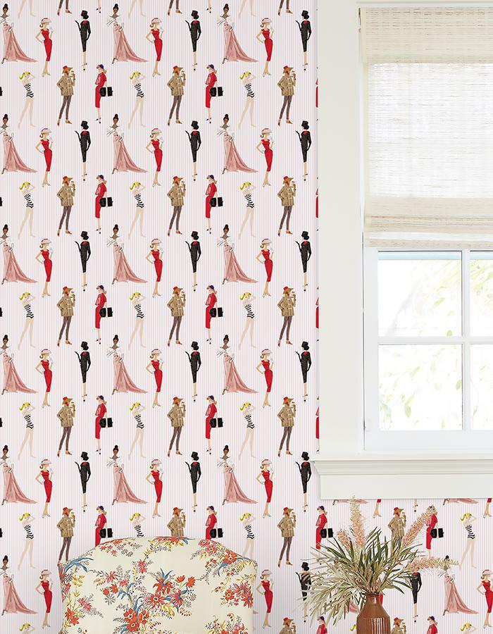vintage-pinstripe-wallpaper-by-barbie-pink