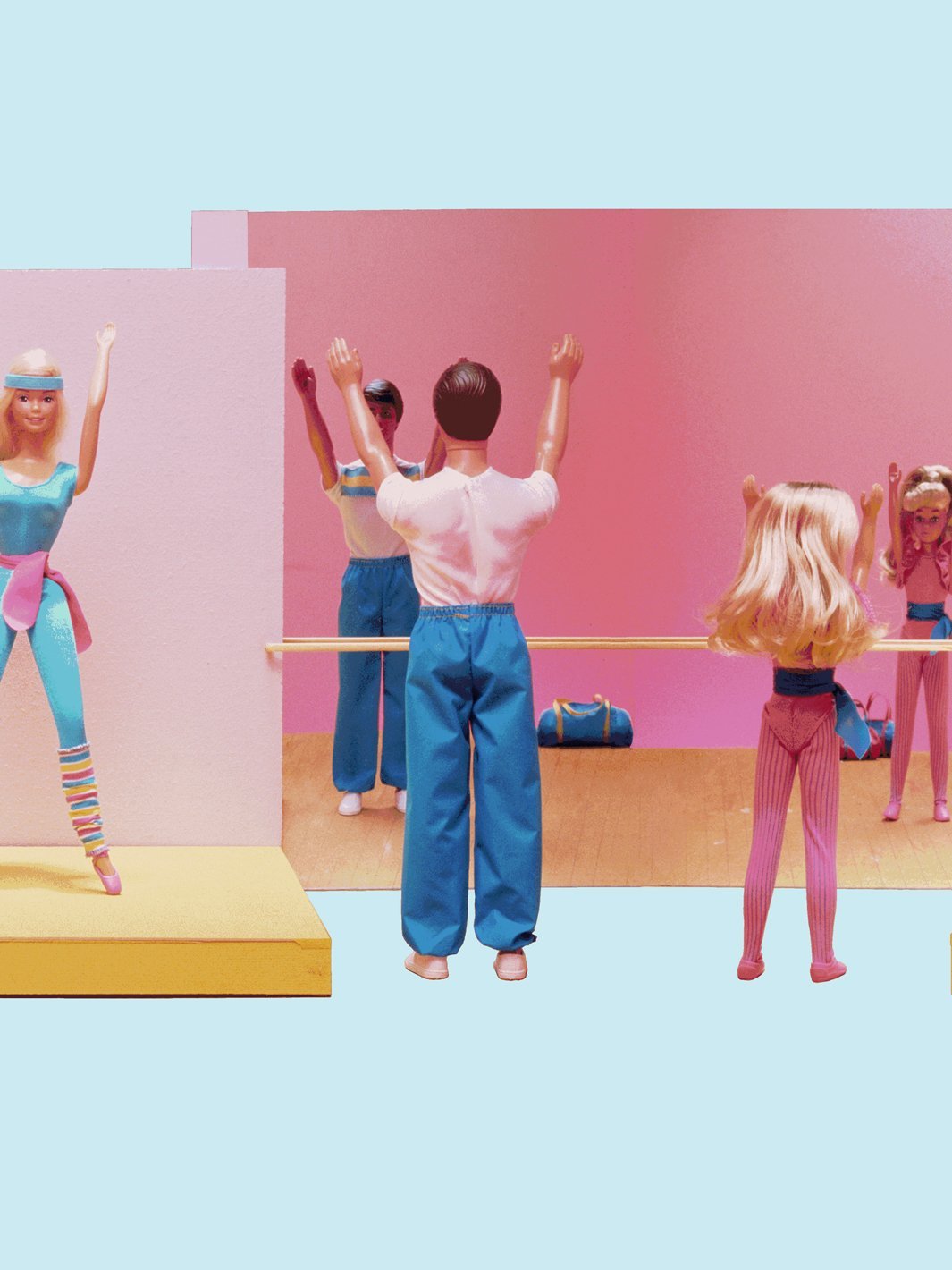 'Workout Barbie™ Horizontal' Wallpaper by Barbie™ - Sky