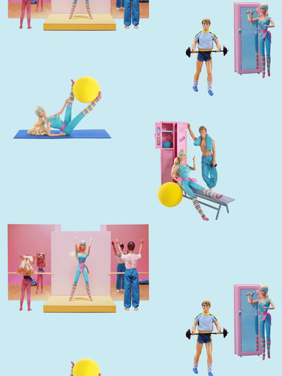 workout barbie wallpaper by barbie sky
