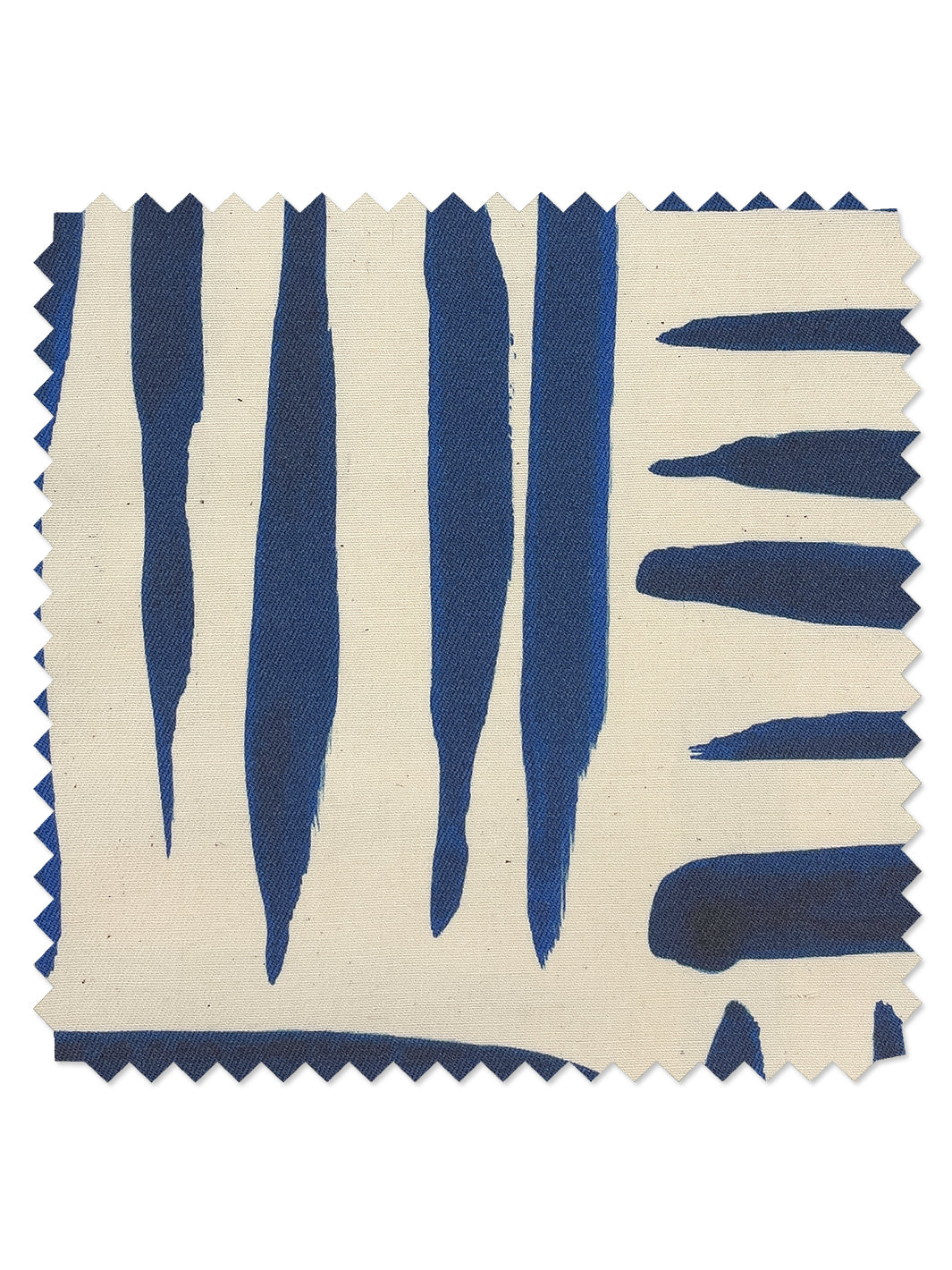 fabric by the yard watercolor weave small blue on organic twill