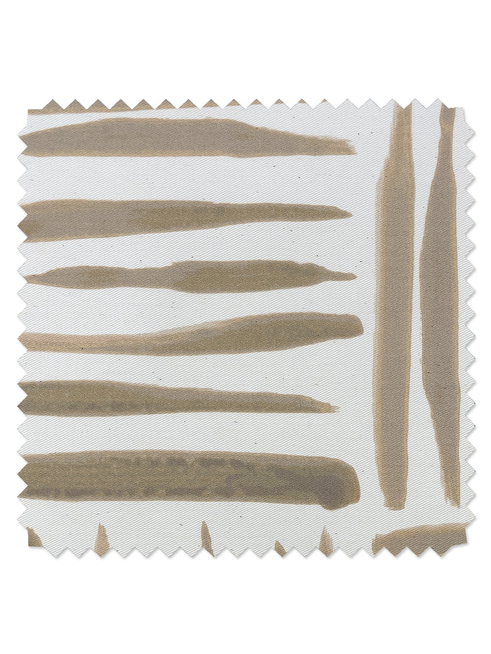 fabric by the yard watercolor weave small taupe on organic twill