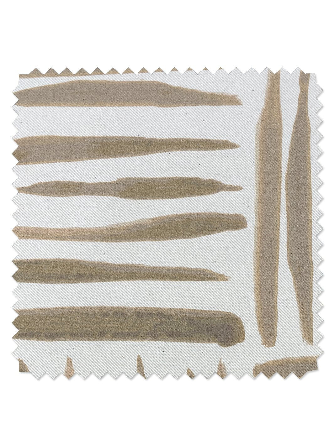 fabric by the yard watercolor weave small taupe on raw canvas