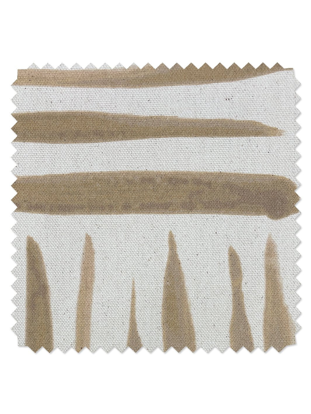 fabric by the yard watercolor weave small taupe on organic twill