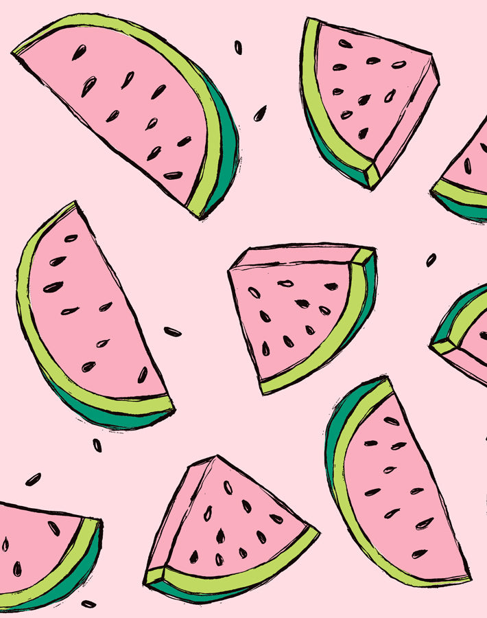watermelon ballet slipper