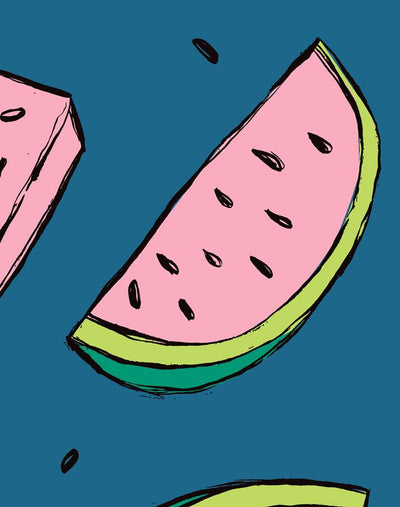 watermelon cadet blue