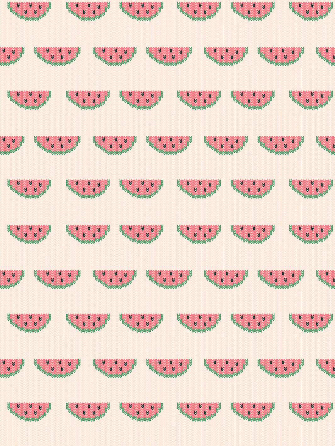 watermelon knit wallpaper by tea collection peach