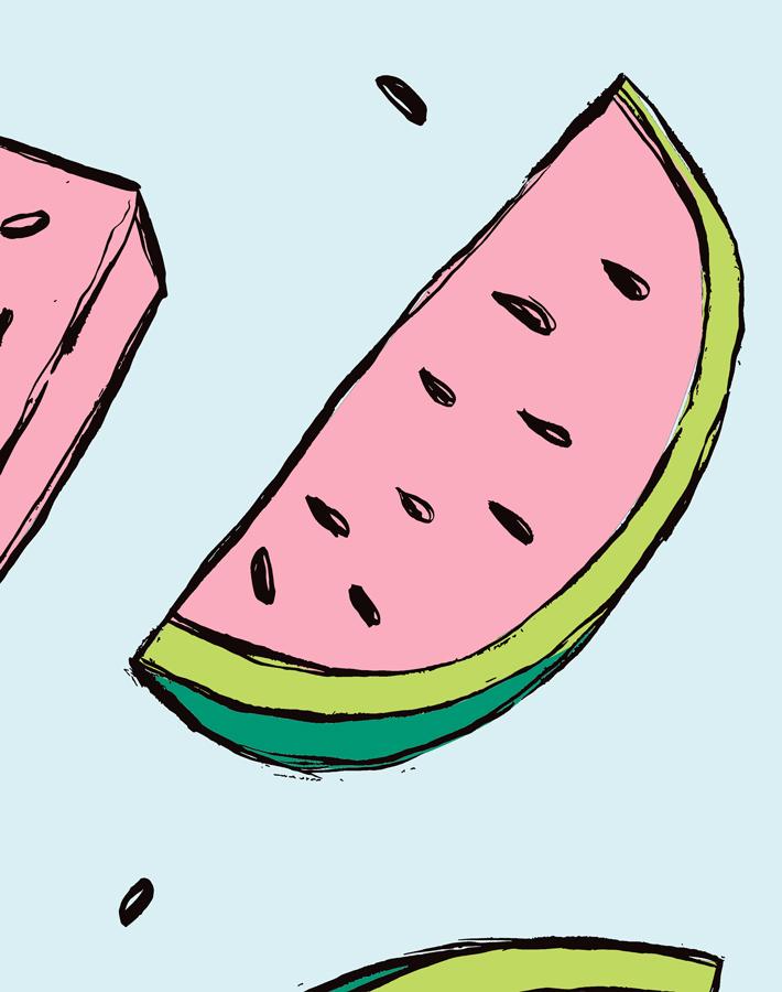 watermelon pale blue