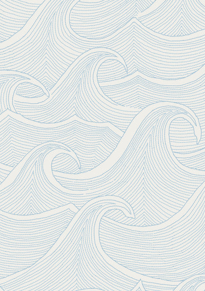 waves two tone wallpaper lingua franca cloud on parchment