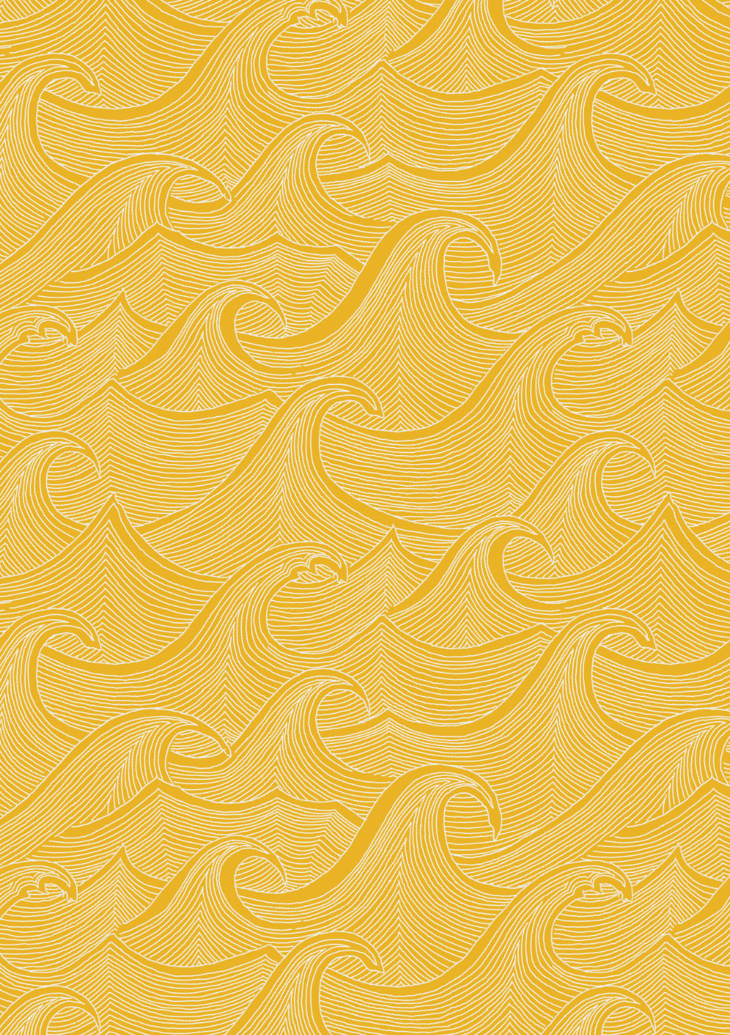 waves-two-tone-wallpaper-lingua-franca-gold