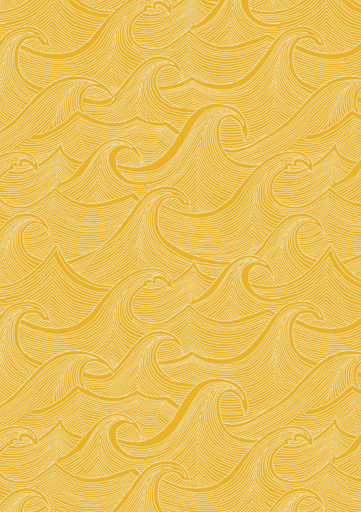 waves-two-tone-wallpaper-lingua-franca-gold