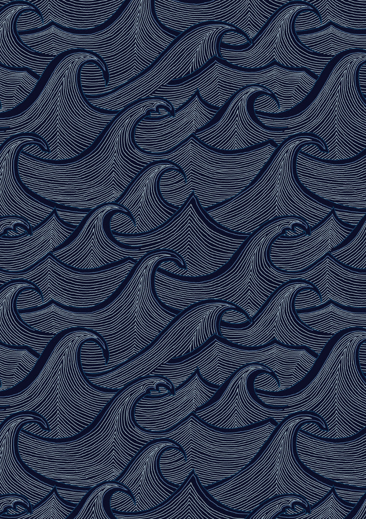 waves-two-tone-wallpaper-lingua-franca-navy