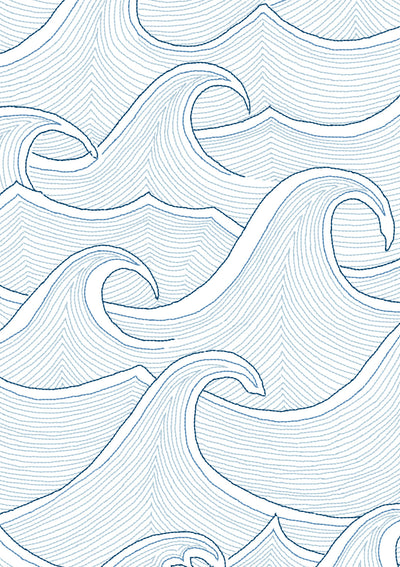waves wallpaper lingua franca white