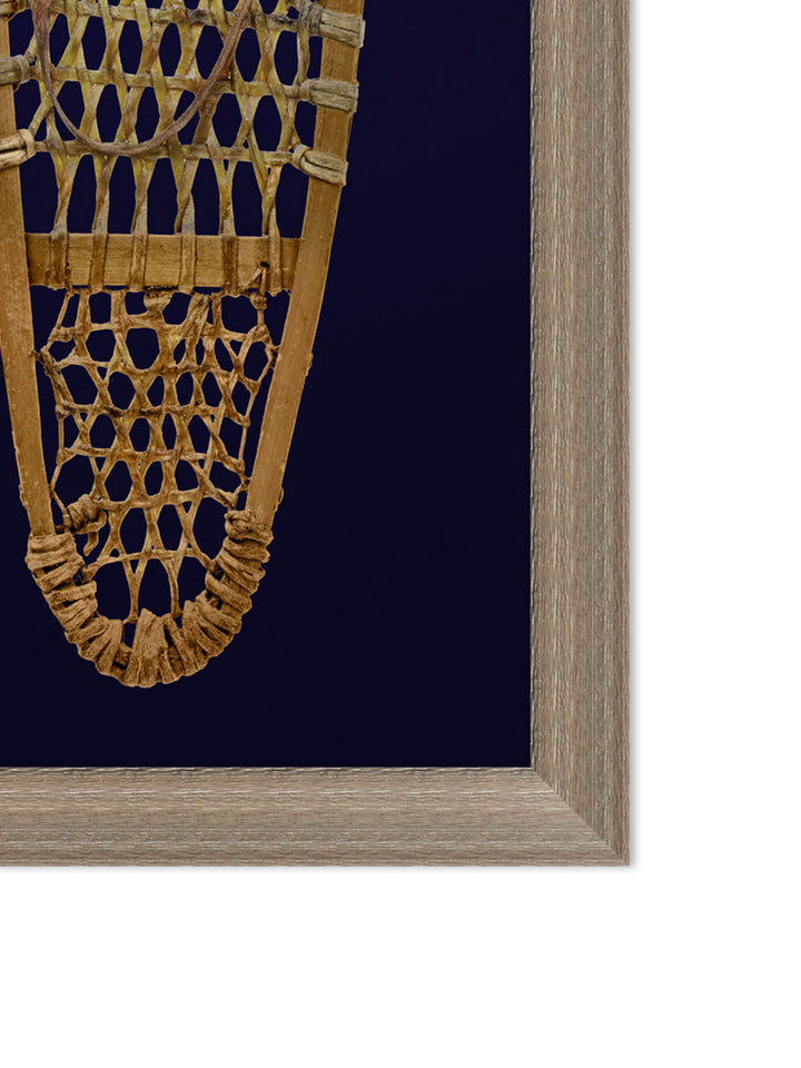 'Wooden Snow Shoes 1' by Nathan Turner Framed Art