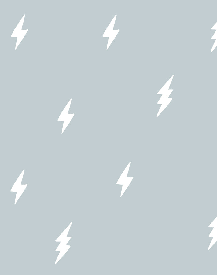 'Zeus Lightning' Wallpaper by Tea Collection - Elephant